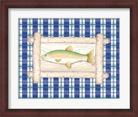 Framed Framed Lake Fish III