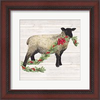 Framed Christmas on the Farm V Sheep