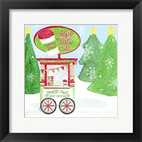 Framed Food Cart Christmas II Jingle Java