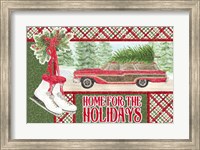 Framed Sleigh Bells Ring - Home for the Holidays