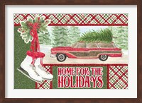 Framed Sleigh Bells Ring - Home for the Holidays