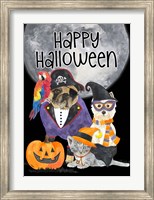 Framed Fright Night Friends - Happy Halloween I