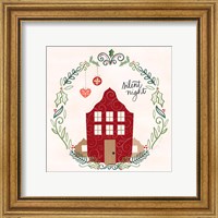 Framed 'Hygge Christmas IV' border=