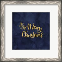Framed 'All that Glitters for Christmas IV-Merry Christmas' border=