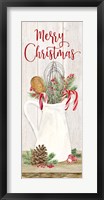 Framed Christmas Kitchen panel II-Merry Christmas