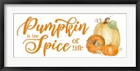 Framed Pumpkin Spice Season panel II