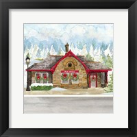 Framed Christmas Village III