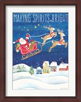 Framed Making Spirits Bright portrait