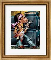 Framed Young Guitarist