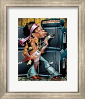 Framed Young Guitarist