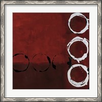 Framed Red Circles II