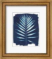 Framed 'Nature By The Lake - Frond IV' border=
