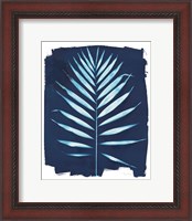 Framed 'Nature By The Lake - Frond IV' border=