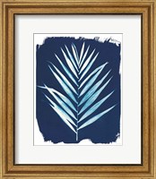 Framed 'Nature By The Lake - Frond III' border=