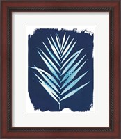 Framed 'Nature By The Lake - Frond III' border=