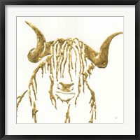 Gilded Highlander II Framed Print