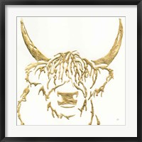 Gilded Highlander I Framed Print