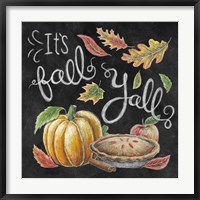 Framed Harvest Chalk III