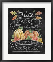 Framed Harvest Chalk I