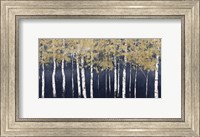 Framed Shimmering Forest Indigo Crop