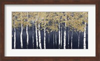 Framed Shimmering Forest Indigo Crop