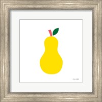 Framed Yellow Pear