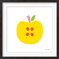 Framed Yellow Apple