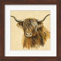 Framed Highland Animal Cow