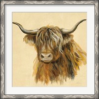 Framed Highland Animal Cow