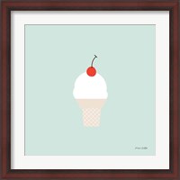 Framed Ice Cream Cone II