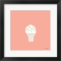 Framed Ice Cream Cone I