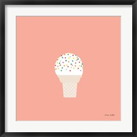 Framed Ice Cream Cone I