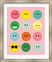 Framed Happy Circles