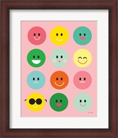 Framed Happy Circles