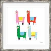 Framed Llamas