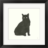 Framed Black Cat V