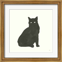 Framed Black Cat V