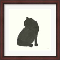 Framed Black Cat IV