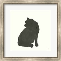 Framed Black Cat IV