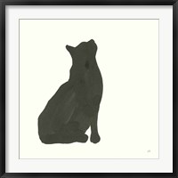 Framed Black Cat III