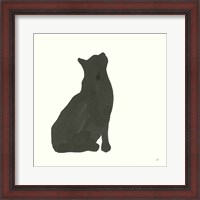 Framed Black Cat III