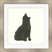Framed Black Cat I