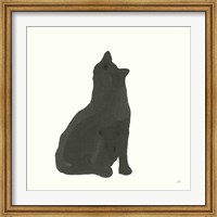 Framed Black Cat I