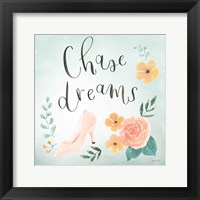 Framed Chase Dreams I Green