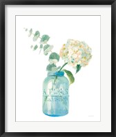 Floursack Home VI on White Framed Print