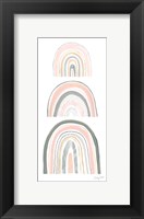 Framed Boho Rainbow VI