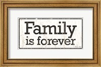 Framed Families is Forever