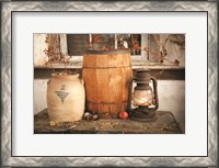 Framed Nail Keg