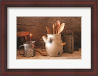 Framed Grandma's Kitchen Tools