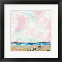 Beach Days II Framed Print